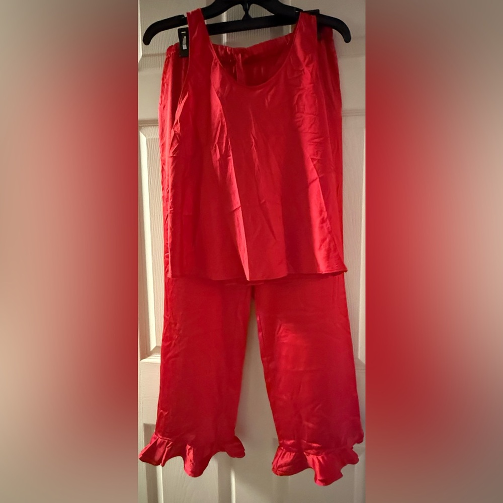 Victoria's Secret Red Pajama Set